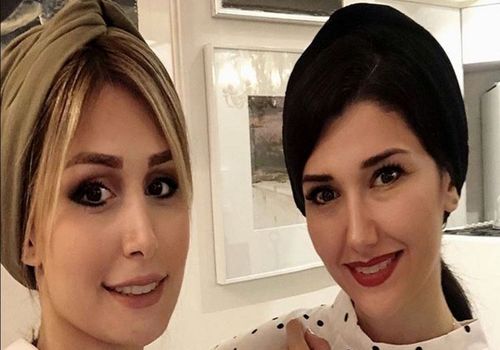 عکسی از سپیده بزمی‌پور و خواهر شوهرش نیلوفر استخری!