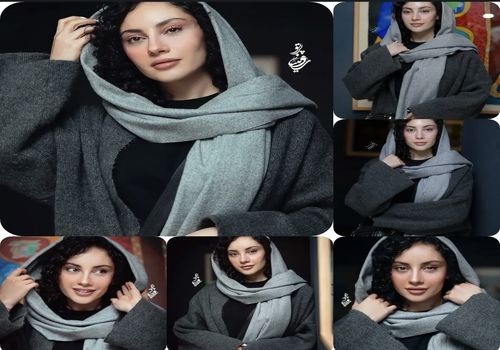 ترلان پروانه با استایلی کژوال و راحت در نمایشگاه نقاشی سمر بختیاری
