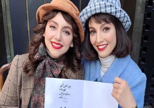 نازنین بیاتی «مریم سریال تاسیان» با تغییر چشمگیر در گالری نقاشی!