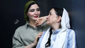 ساده و دوست‌داشتنی: قاب مادر دختری گلاب آدینه و نورا هاشمی با زیبایی نچرال!