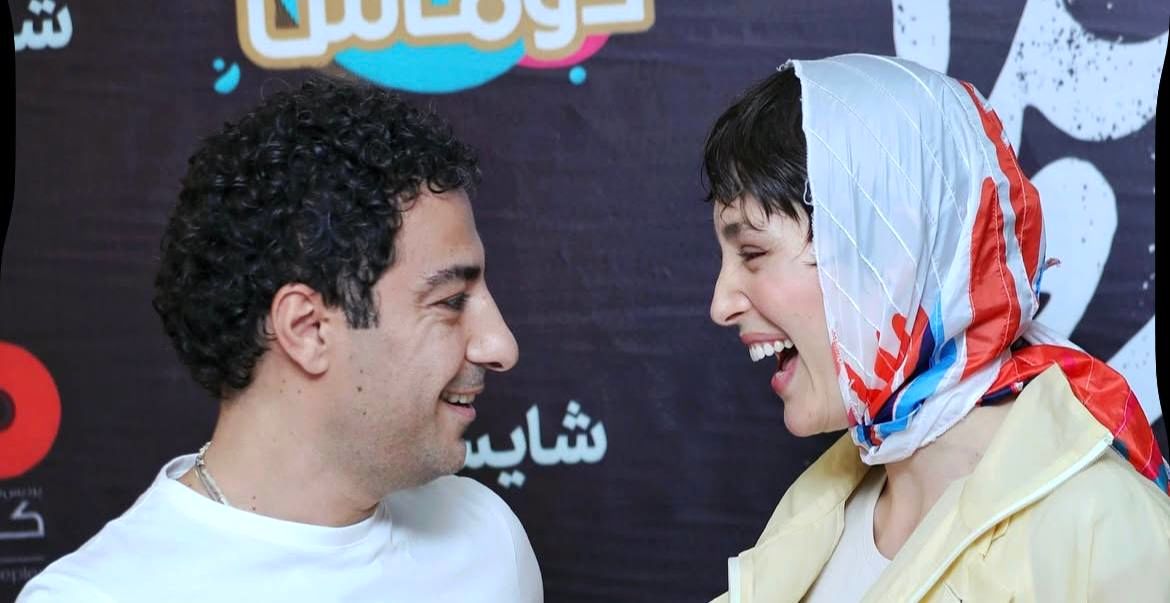 خنده‌های بی‌پروا، استایل بی‌نظیر: فرشته حسینی و نوید محمدزاده در کنار هم!