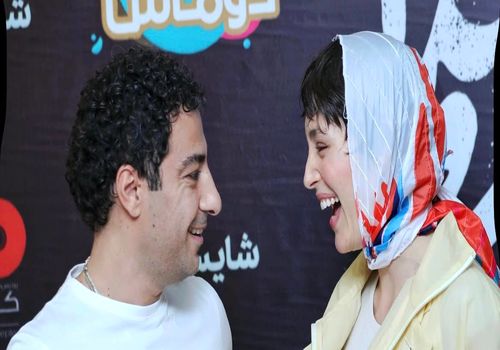 خنده‌های بی‌پروا، استایل بی‌نظیر: فرشته حسینی و نوید محمدزاده در کنار هم!