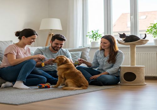چطور خانه را برای حیوانات خانگی‌مان امن و جذاب کنیم؟ نکات کلیدی برای صاحبان پت