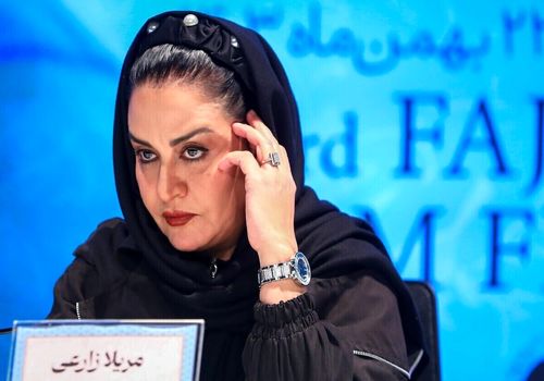 عکس‌هایی از مریلا زارعی میان طرفدارانش در مشهد به بهانه اکران فیلم موسی کلیم‌الله
