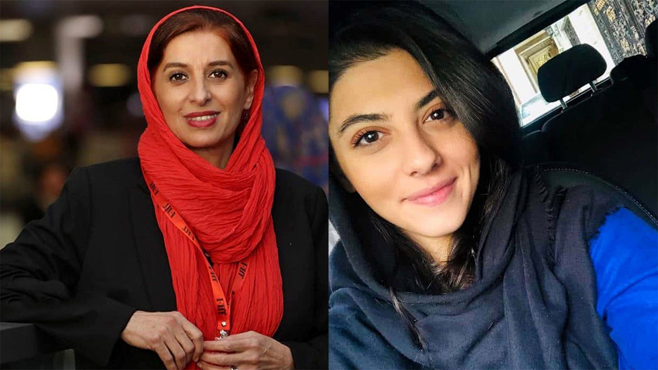 برادرزاده و عمه در یک قاب؛ تصویری نوروزی از مائده و مهسا طهماسبی