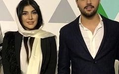 قاب زیبای خواهر و برادری: سینا مهراد و صبا در نمایشگاه "تن پوش پهلوان"!
