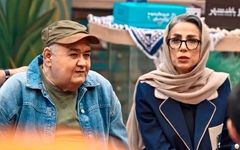 عکسی از اکبر عبدی در کنار همسر و دخترش!