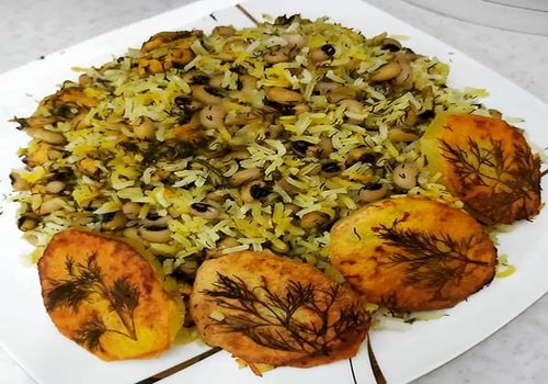 شام امشب با من: طرز تهیه پلو لوبیا چشم بلبلی؛ قاطی پلویی آسان و خوشمزه