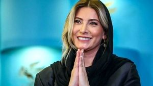استایل شیک و زیبا از فریبا نادری در کنار علی زندوکیلی!