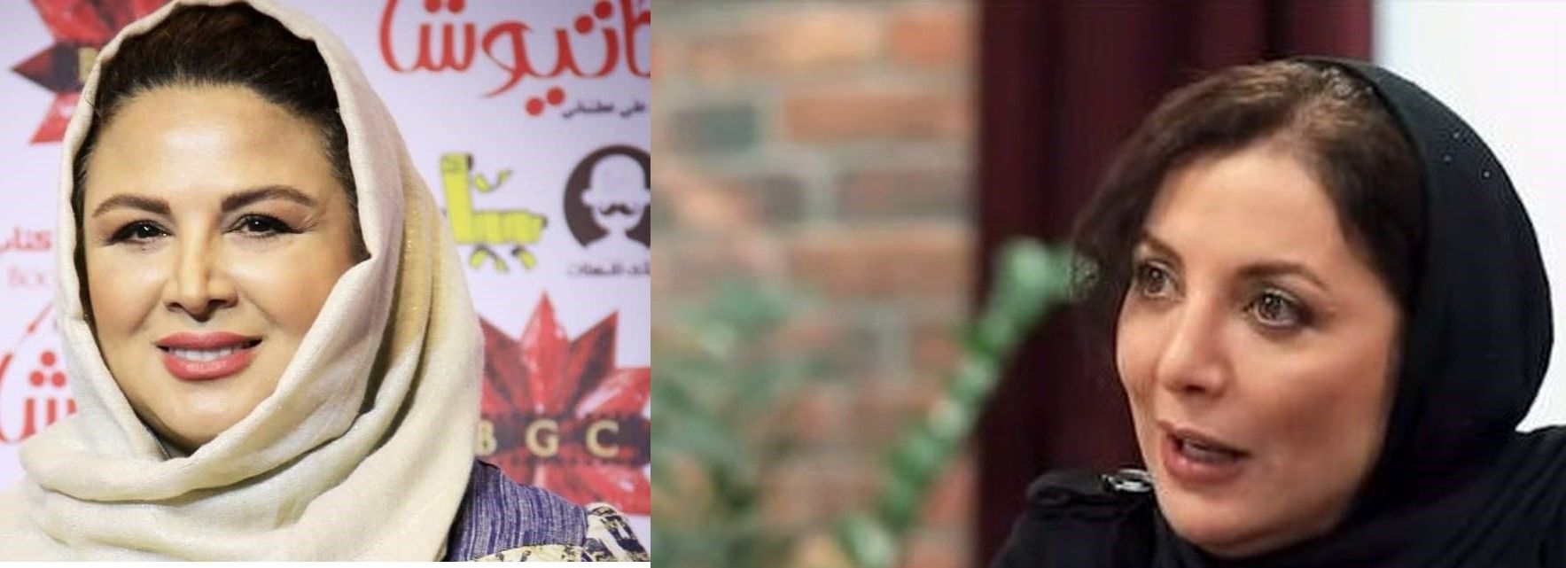 دو دوست در کنار هم؛ رویا میرعلمی و شهره سلطانی