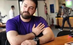 قاب گرم خواهر و برادری: بابک جهانبخش در کنار خواهرش!