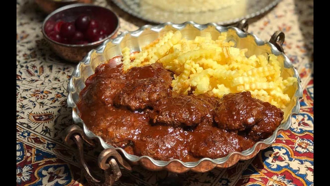 شام امشب با من: شامی کوو خرم آباد؛ یه چیزی مابین کباب تابه‌ای و فسنجون!