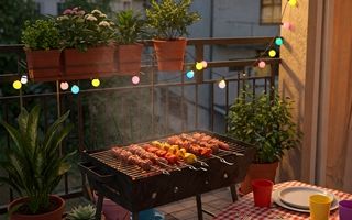 همسایه راضی، کباب خوشمزه: راهنمای کباب‌پزی بالکنی با کمترین دود و خاکستر!