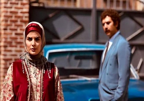 عکس‌هایی دیدنی از بهادر زمانی و غزاله اکرمی سریال سوجان