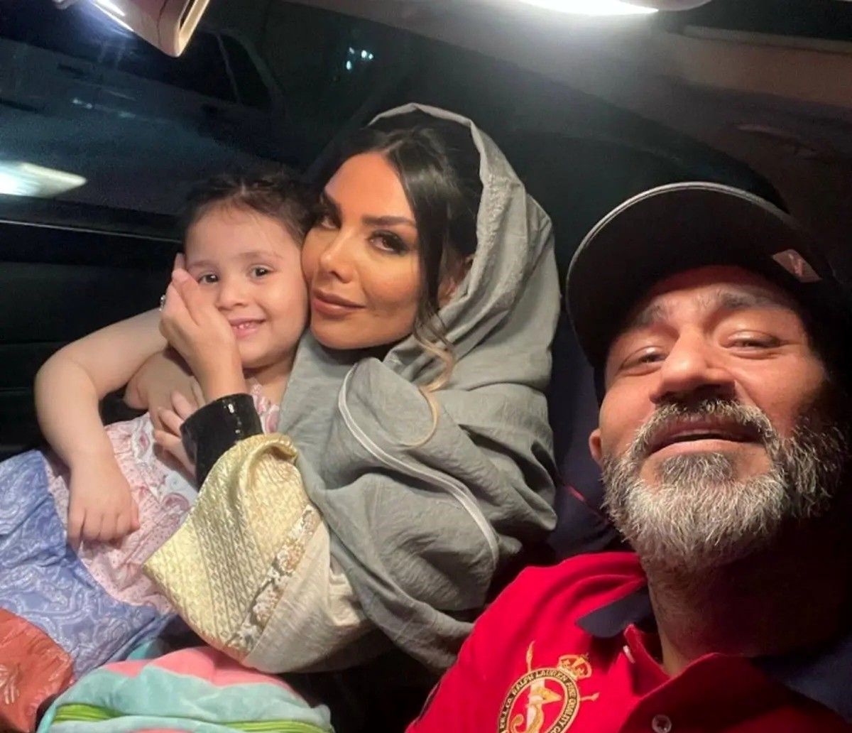 استوری جدیدی از مهران غفوریان؛ عشق یعنی دخترم!
