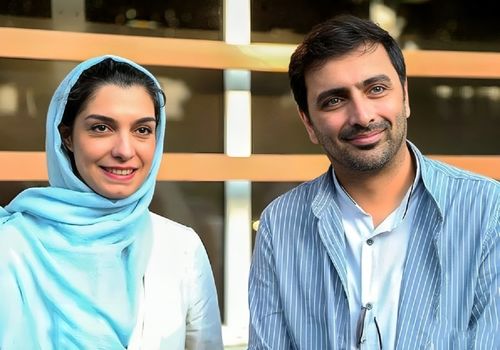تصویری دلنشین از زوج هنرمند، الیکا عبدالرزاقی و امین زندگانی