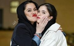قاب زیبای مادر و دختر در اکران خصوصی یک فیلم خبرساز شد!