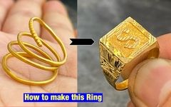 ویدیو: تا حالا مراحل ساخت انگشتر طلا رو دیده بودی؟