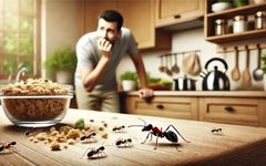 برای همیشه از شر مورچه‌های مزاحم در آشپزخانه خلاص شوید!