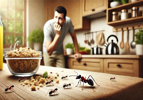 برای همیشه از شر مورچه‌های مزاحم در آشپزخانه خلاص شوید!
