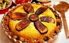 شام امشب با من: لذت یک تجربه آشپزی متفاوت؛ بادمجان پلوی قزوینی