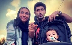 قاب زیبای مادر و پسری: حدیث میرامینی و پسرش در عکسی جدید!
