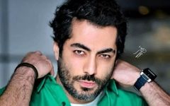 تصویری از جشن تولد نوید پورفرج با کیک قلبی!