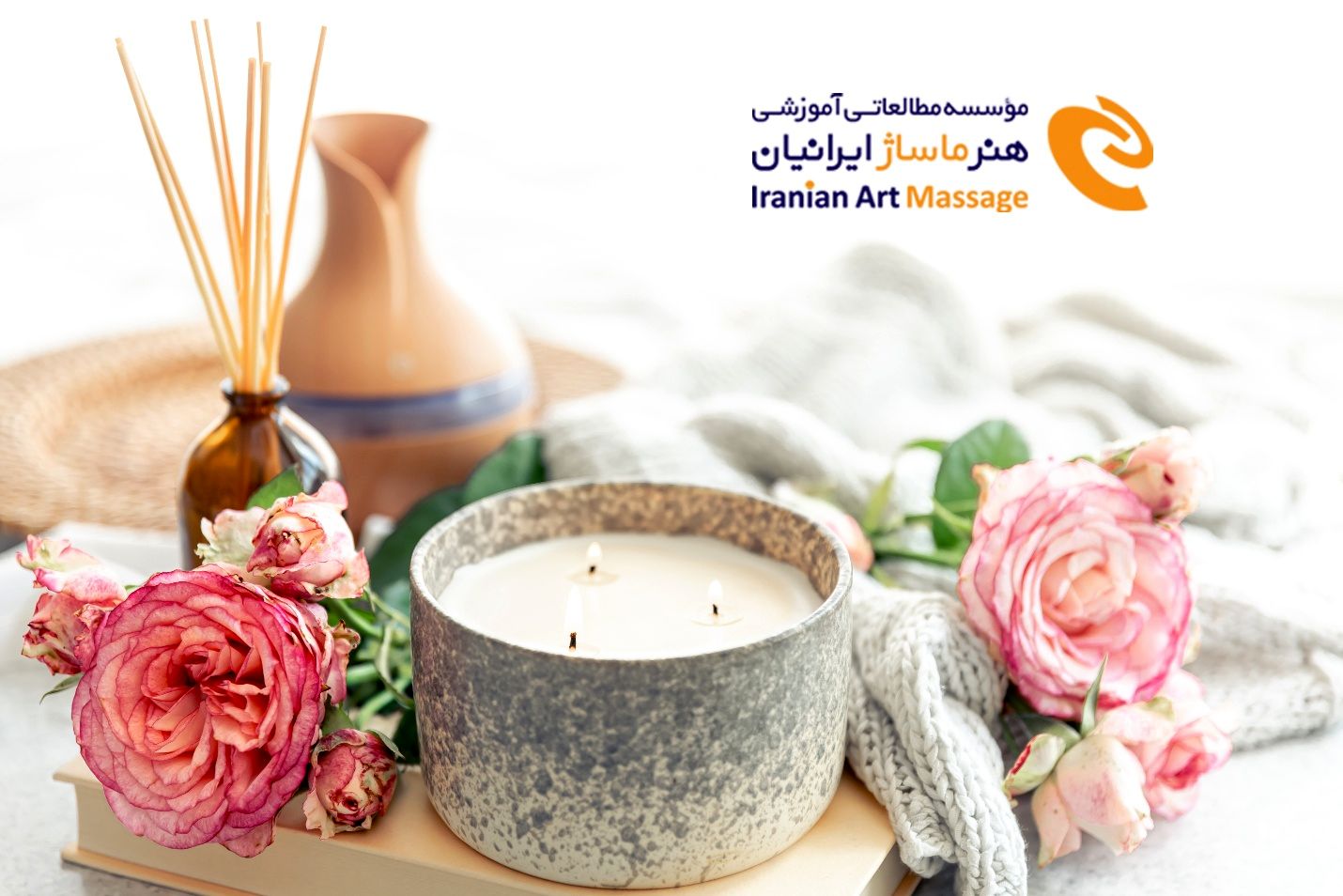 خرید شمع ، روغن و لباس ماساژ از هنر ماساژ ایرانیان | تجربه‌ای لوکس برای آرامش و مراقبت از پوست