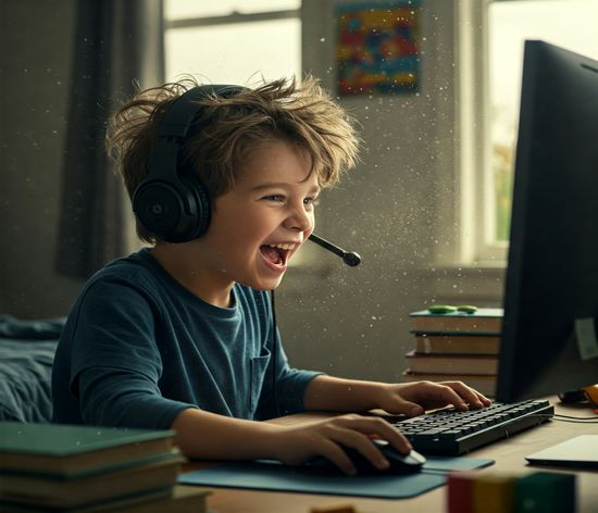 وقتی کودک شما می‌خواهد یک گیمر حرفه‌ای شود: فرصت‌ها و چالش‌ها