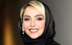 تصویری دیدنی از اولین روز مدرسه نازنین بیاتی؛ چهرش با الانش مو نمی‌زنه!