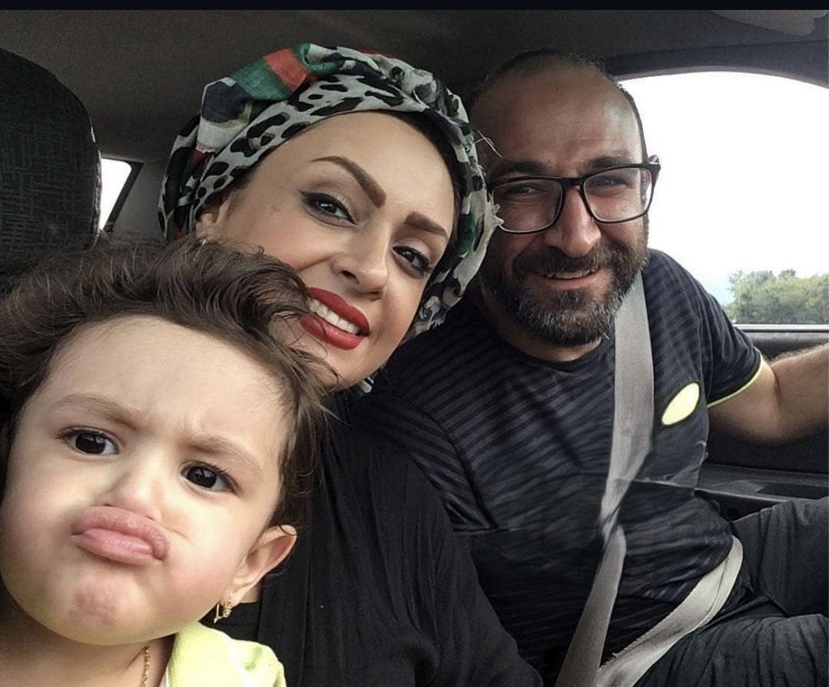 عکسی دیدنی از اوس موسی پایتخت در کنار دختر و همسرش!