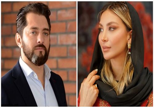 اولین سلفی سه نفره؛ بهرام رادان، همسر و پسرش