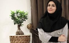 تیپ متفاوت نجمه جودکی در یک رویداد هنری: عبور از مدل پوشش تلویزیون!