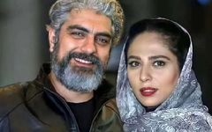حضور متفاوت رعنا آزادی‌ور در کنار همسرش، مهدی پاکدل، در یک نمایش تئاتر