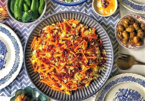 شام امشب با من: هویج پلو مجلسی با مرغ؛ یک غذای خوشمزه و رنگین