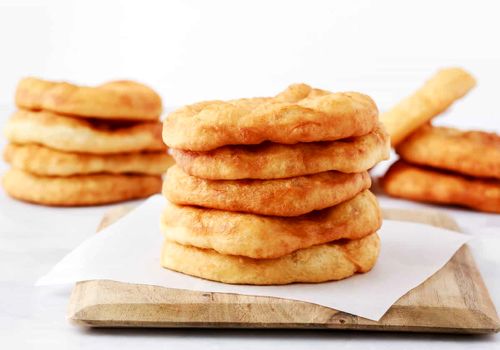 عصرونه امروز: طرز تهیه نان پفکی خانگی با طعم کولیچه مهاباد!