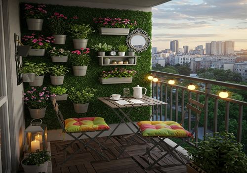 از انباری متروکه تا بهشت کوچک: استفاده‌های خلاقانه از فضای بالکن‌های کوچک