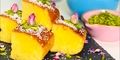 عصرونه امروز: کیک خانگی با طعمی بهشتی؛ دستور پخت آسان کیک گلاب و زعفران