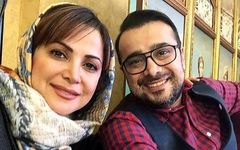خانواده هنرمند در یک قاب؛ سپند امیرسلیمانی و همسرش به تماشای تئاتر کمند نشستند!