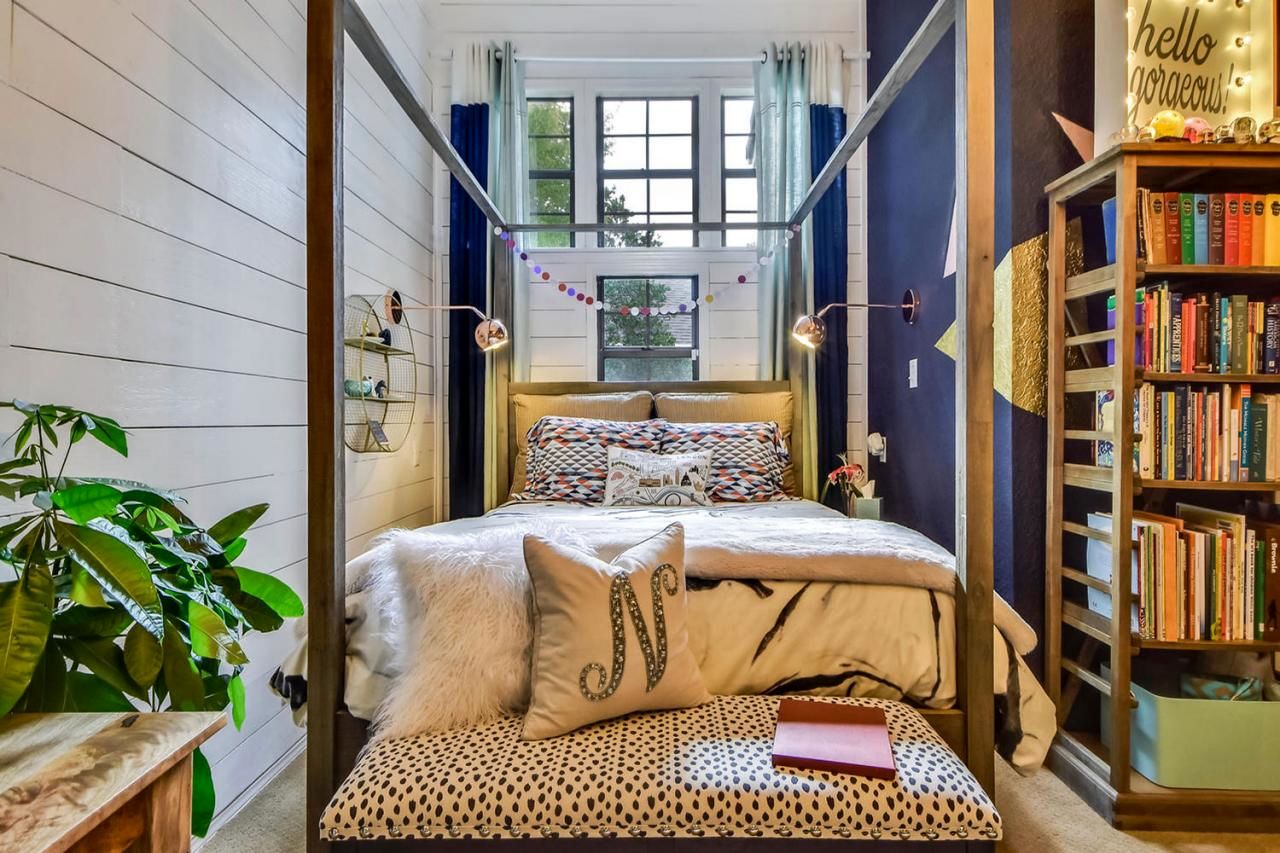 اتاق خواب کوچک خود را به فضایی کاربردی، زیبا و آرامش‌بخش تبدیل کنید!